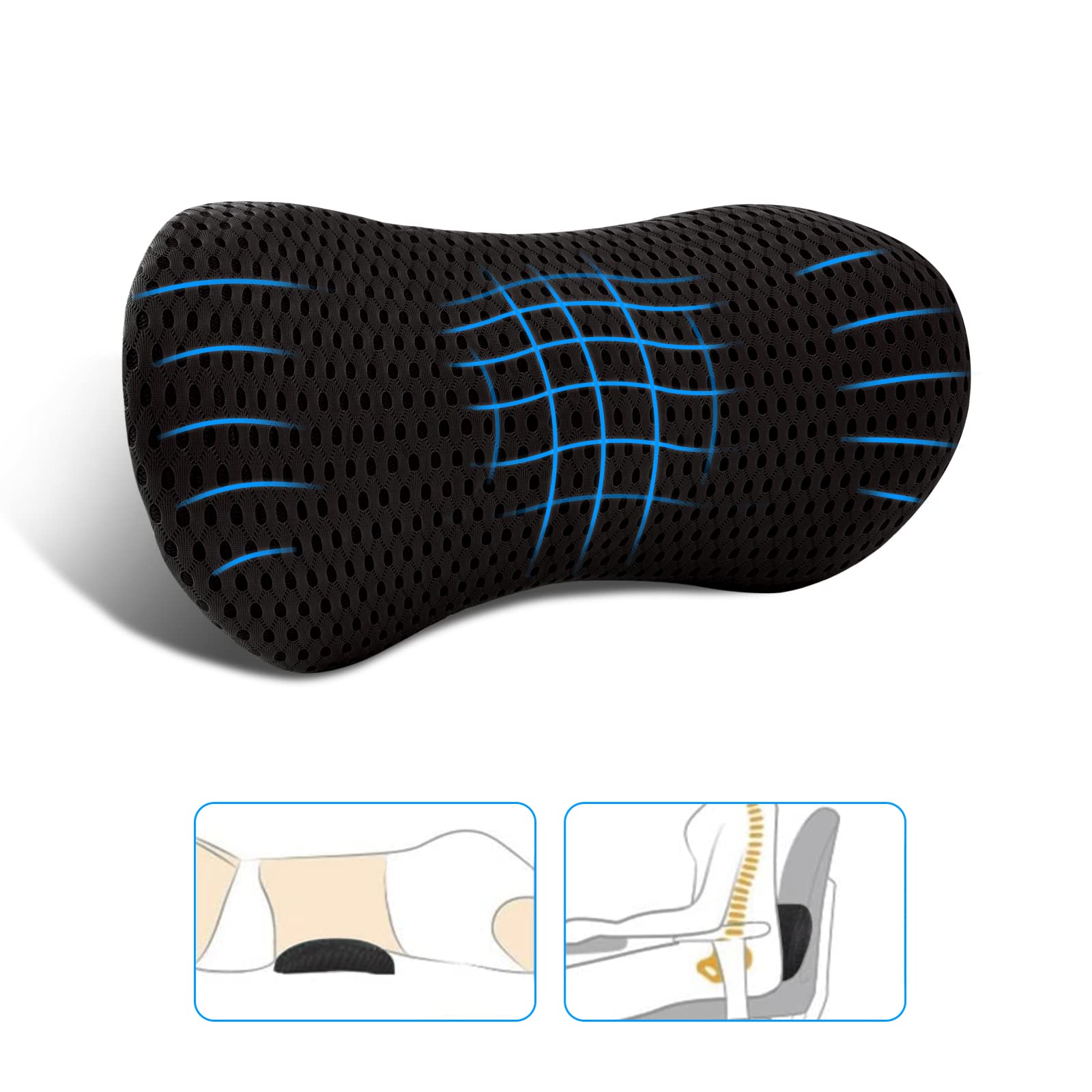 LumbaRise Lumbar Support Cushion